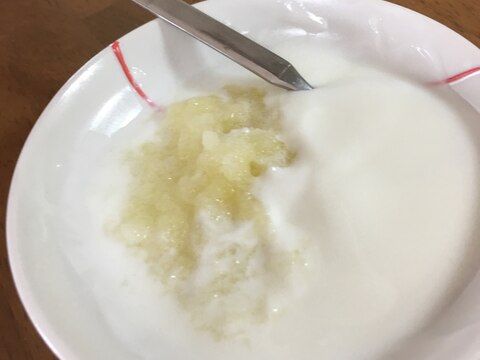 離乳食に☆ りんごヨーグルト